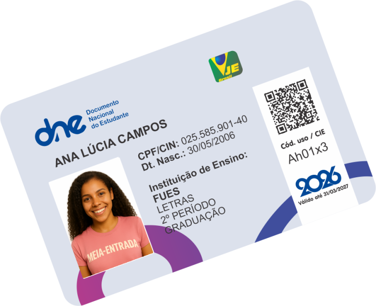 Solicite sua carteira de estudante 2026